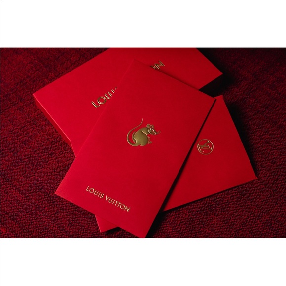 Louis Vuitton Year of Mouse Envelope Set - Picture 1 of 1